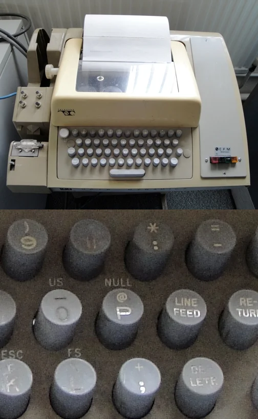 ASR-33 keyboard