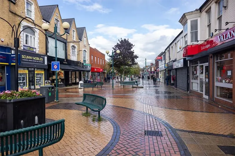 Scunthorpe city center