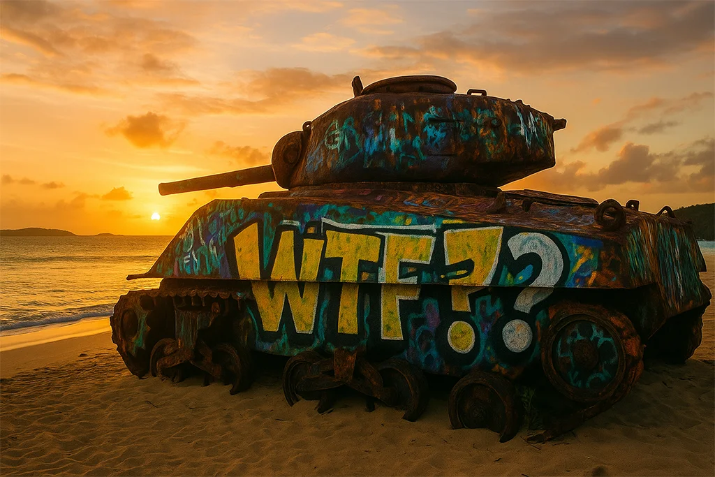 WTF graffiti