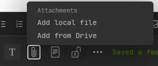 Attachments